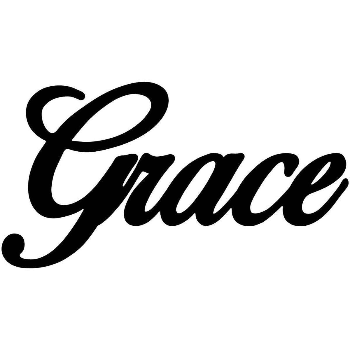 Grace Name DXF File Cut Ready for CNC