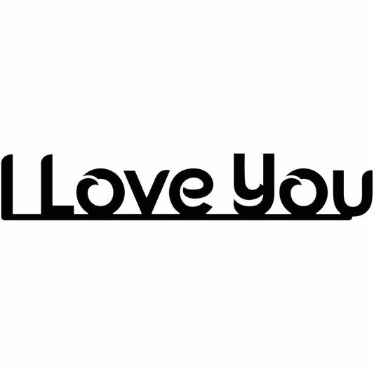 I Love You Free DXF files cut ready for CNC-DXFforCNC.com