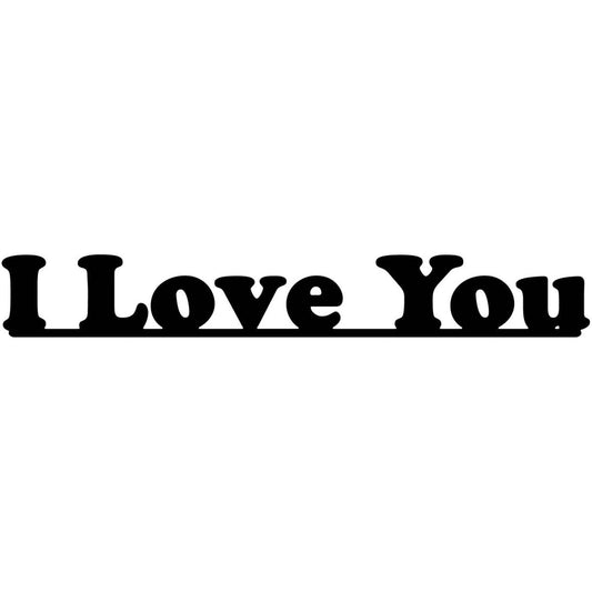 I Love You Free DXF files cut ready for CNC-DXFforCNC.com