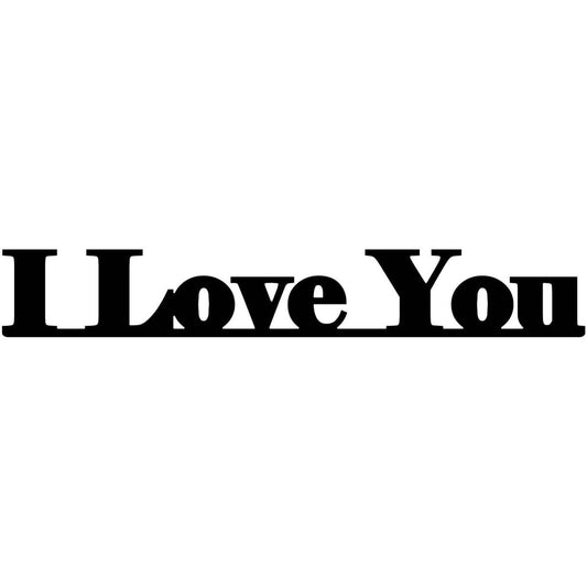 I Love You Free DXF files cut ready for CNC-DXFforCNC.com