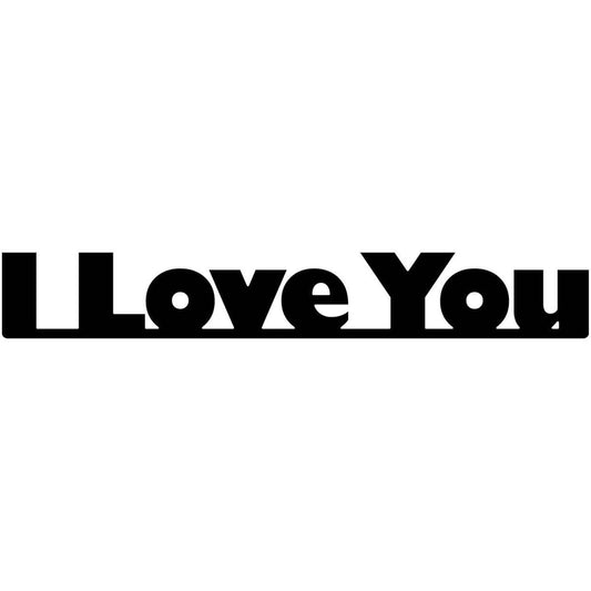 I Love You Free DXF files cut ready for CNC-DXFforCNC.com