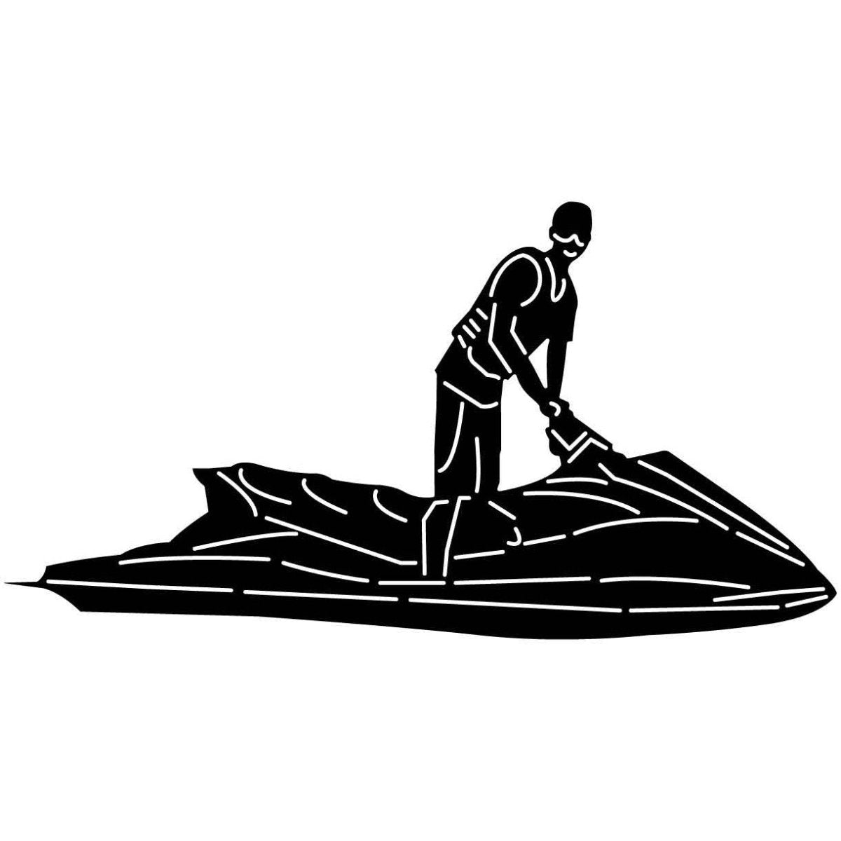 JetSki 29 DXF File Cut Ready for CNC