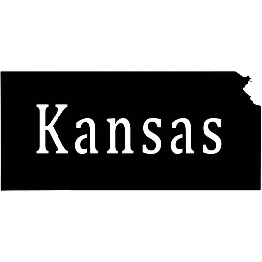 Kansas USA State Map