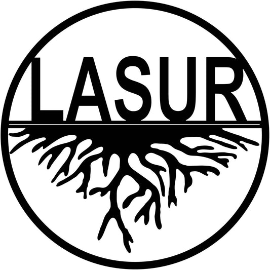 Lasur Custom Logo - DXF files Cut Ready CNC Designs -DXFforCNC.com 