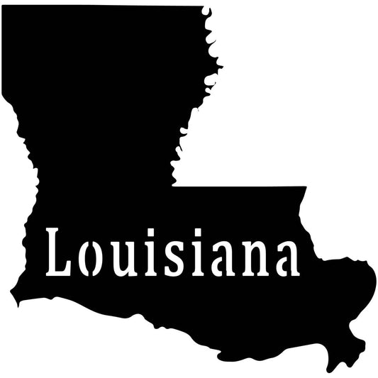 Louisiana USA State Map