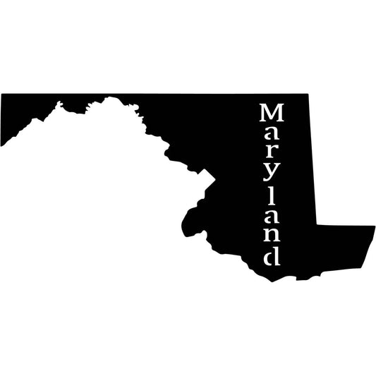 Maryland USA State Map