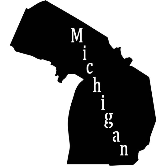 Michigan USA State Map