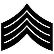 Military Rank US Army Sgt