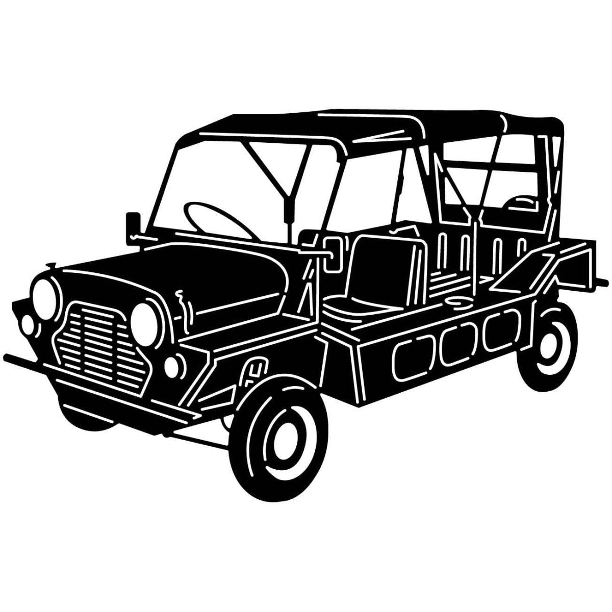 Mini Moke Small Car Single Designs