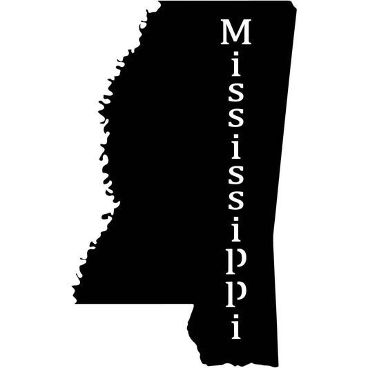 Mississippi USA State Map