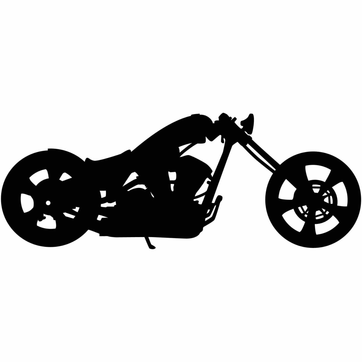 Motorcycle and Chopper Bike-Free DXF files Cut Ready CNC Designs-dxfforcnc.com