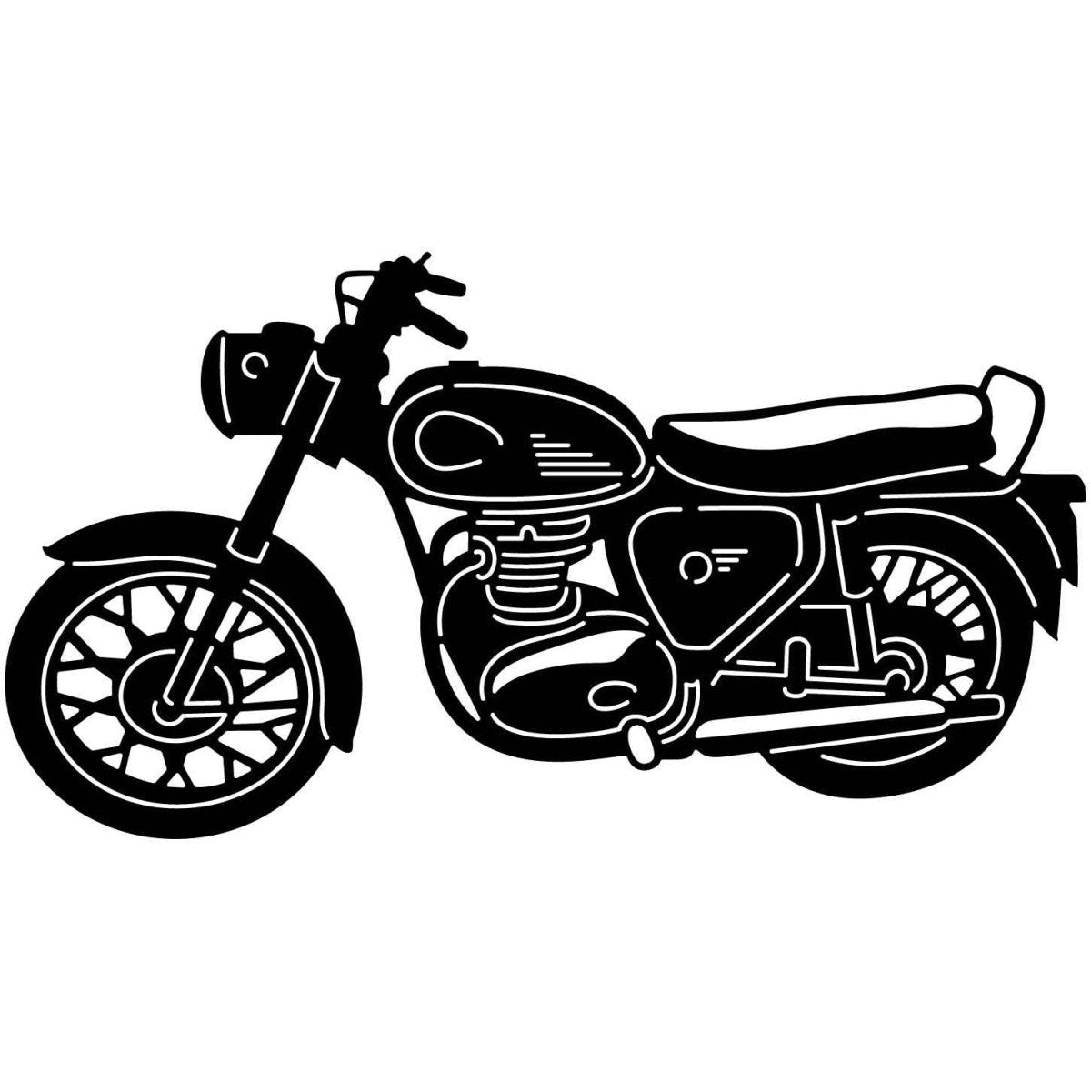 Motorcycles and Choppers 150 DXF File Cut Ready for CNC