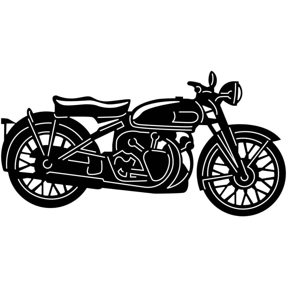 Motorcycles and Choppers 160 DXF File Cut Ready for CNC