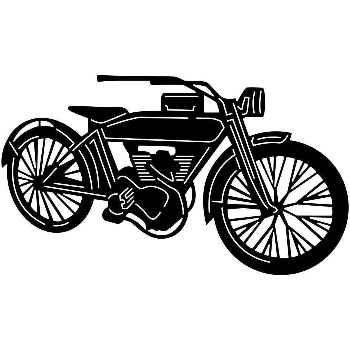 Motorcycles and Choppers 170 DXF File Cut Ready for CNC