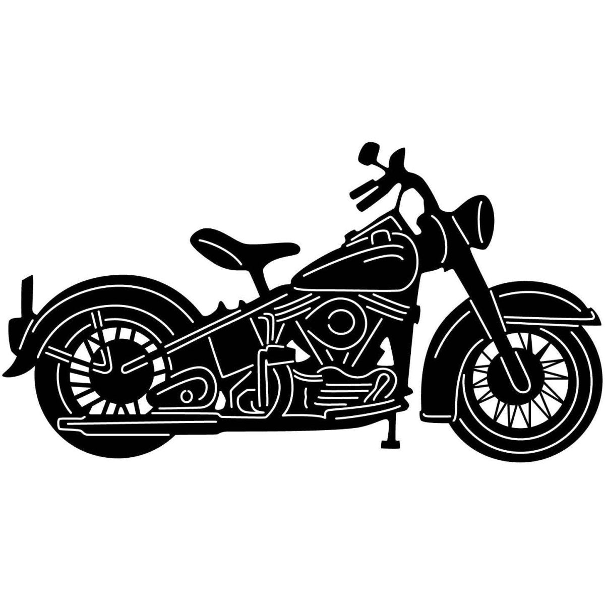 Motorcycles and Choppers 172 DXF File Cut Ready for CNC