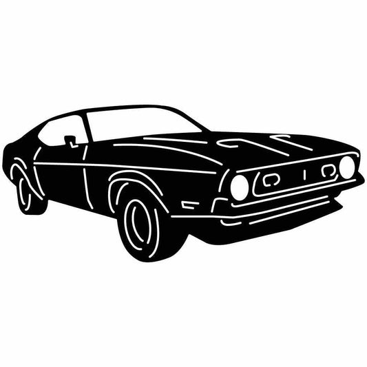 Old Muscle Car Free-DXF files cut ready for CNC-DXFforCNC.com