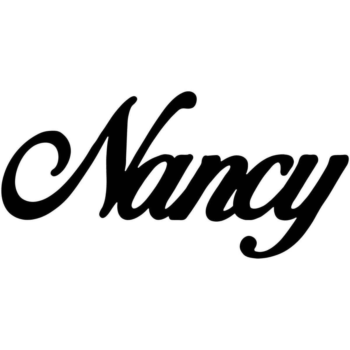 Nancy Name DXF File Cut Ready for CNC