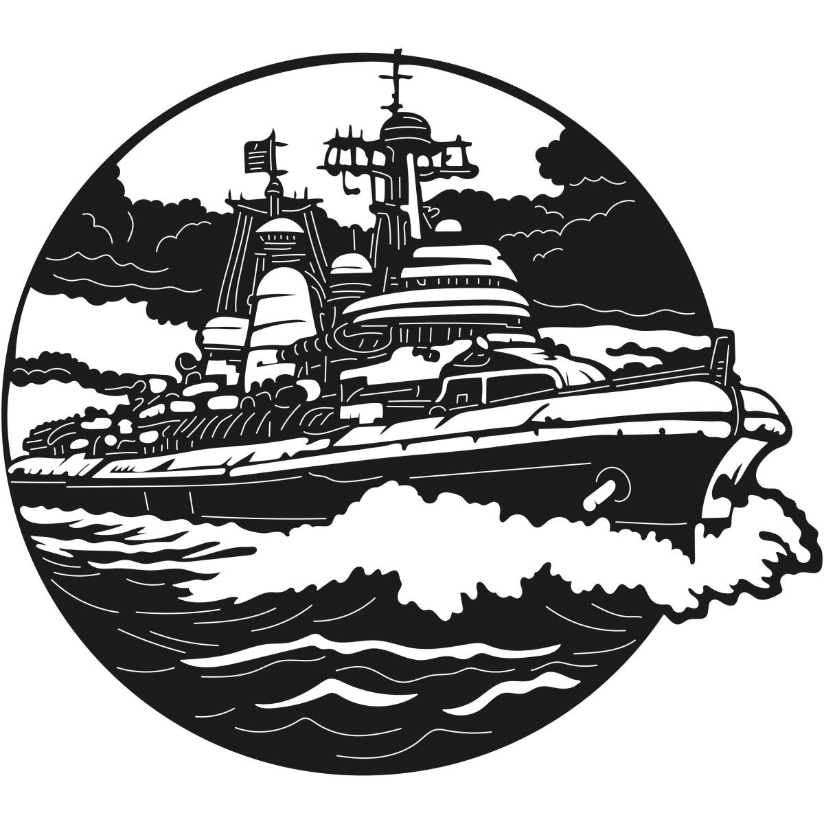 Navy Battle Ship 12