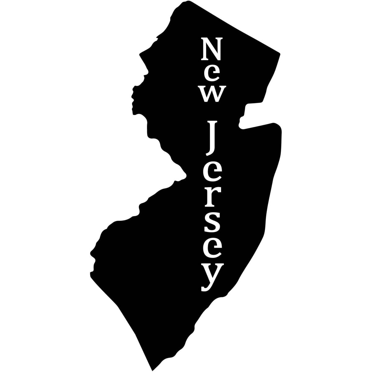 New Jersey USA State Map