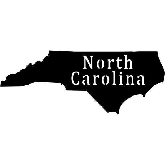 North Carolina USA State Map