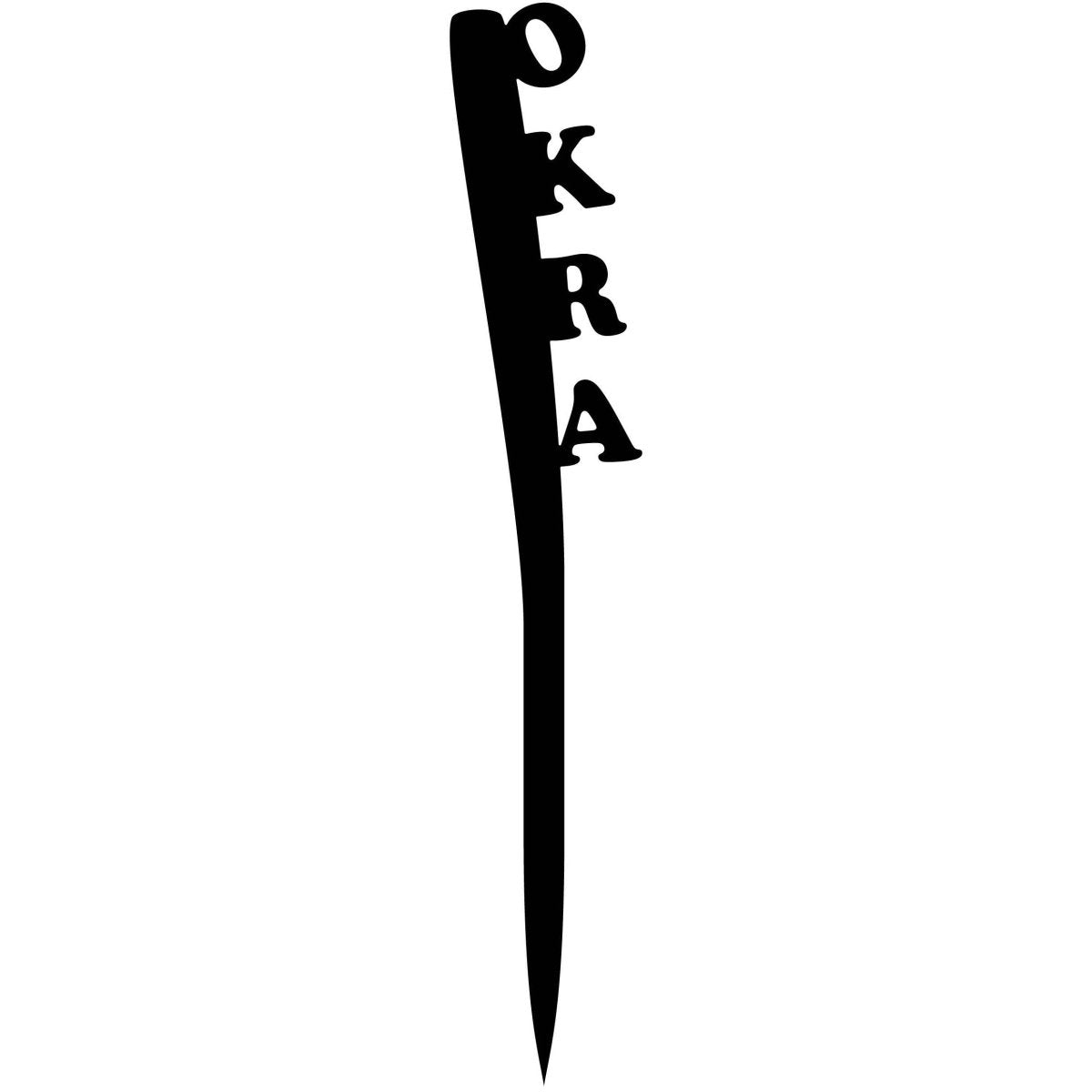 OKRA Stake Text