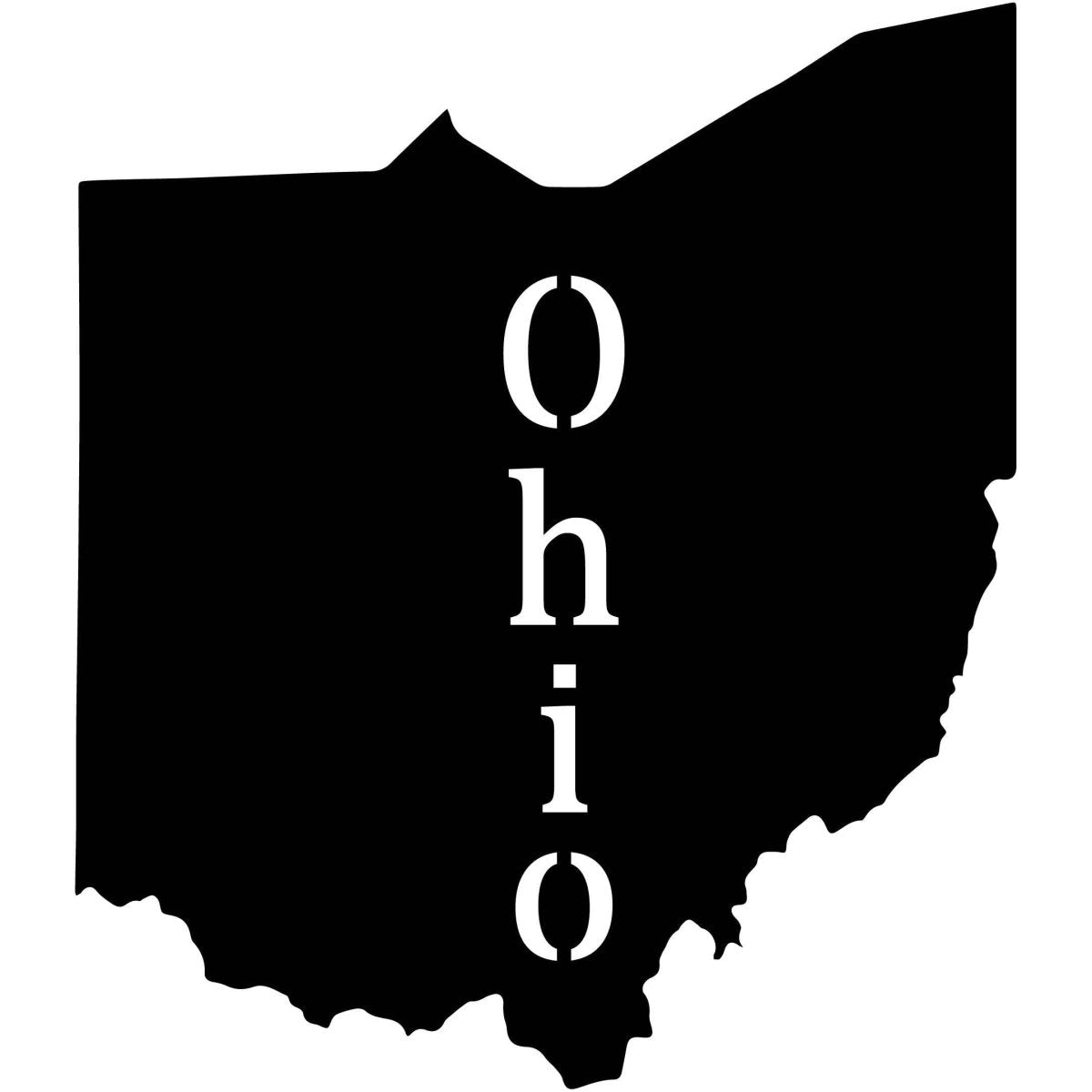 Ohio USA State Map