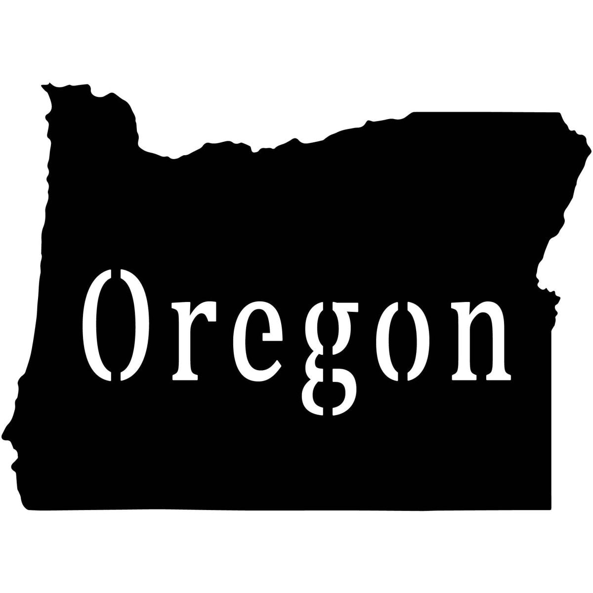 Oregon USA State Map