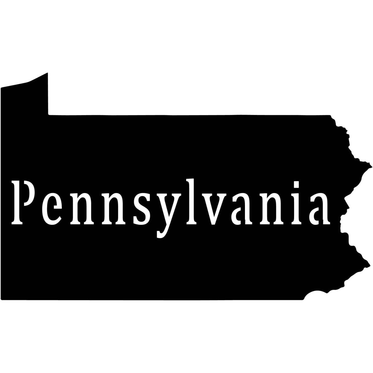 Pennsylvania USA State Map