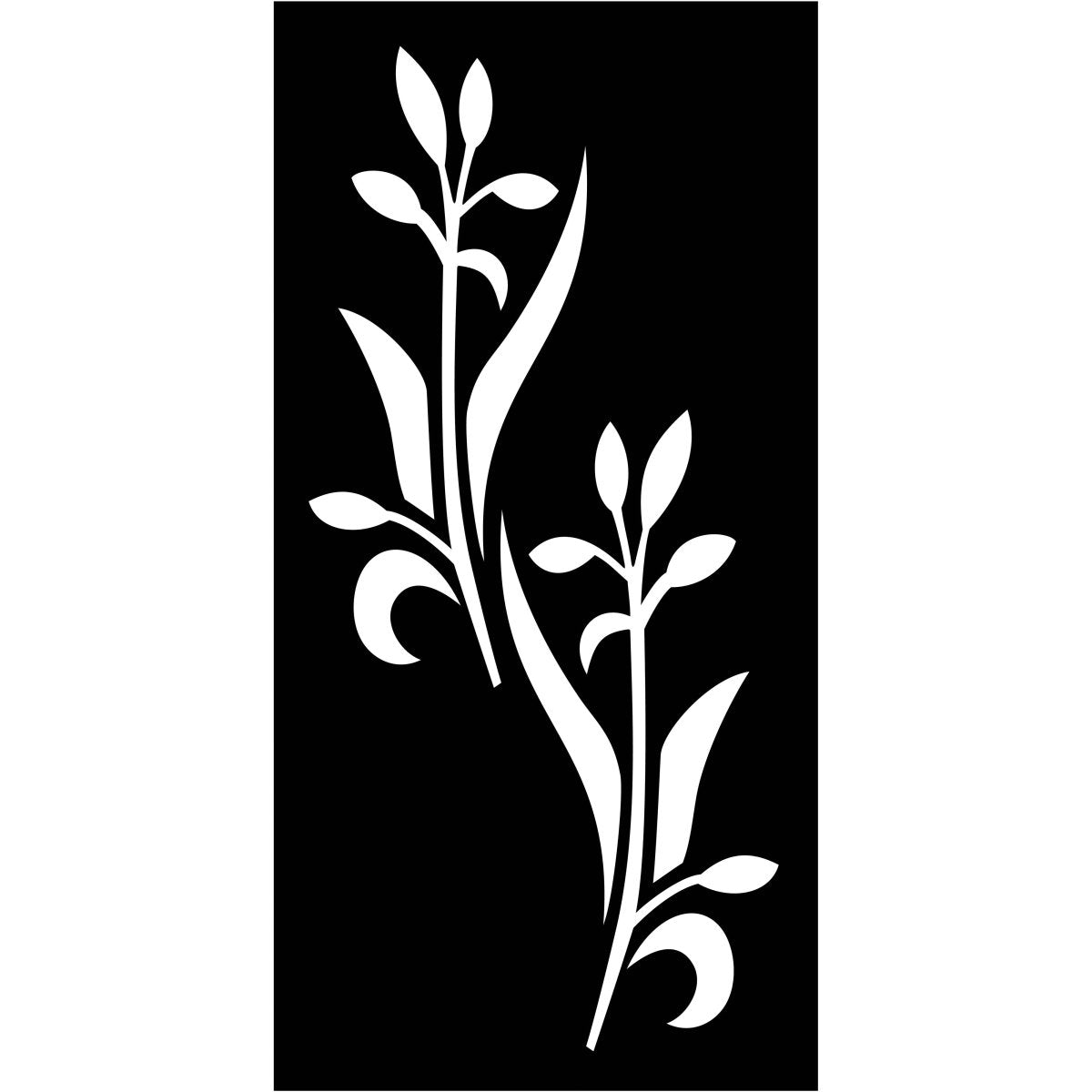 Abstract and Floral Decorative Privacy Screen Panels Doors or Fence-Free DXF files Cut Ready CNC Designs-dxfforcnc.com