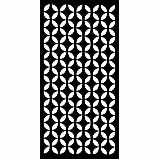 Abstract and Floral Decorative Privacy Screen Panels Doors or Fence-Free DXF files Cut Ready CNC Designs