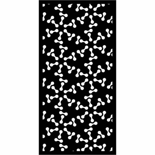 Abstract and Floral Decorative Privacy Screen Panels Doors or Fence-Free DXF files Cut Ready CNC Designs