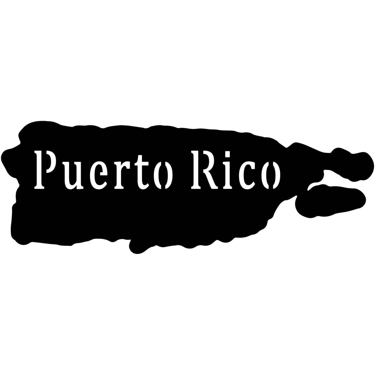 Puerto Rico USA State Map