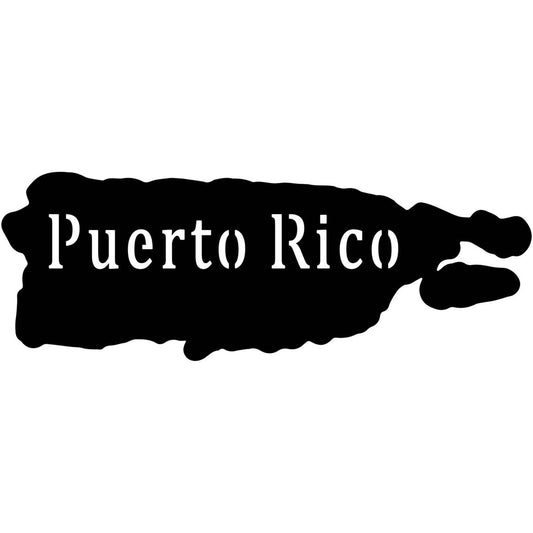 Puerto Rico USA State Map