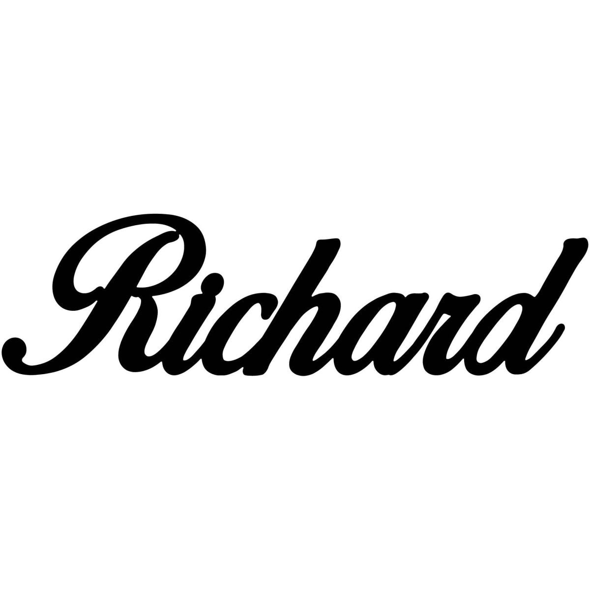 Richard Name DXF File Cut Ready for CNC