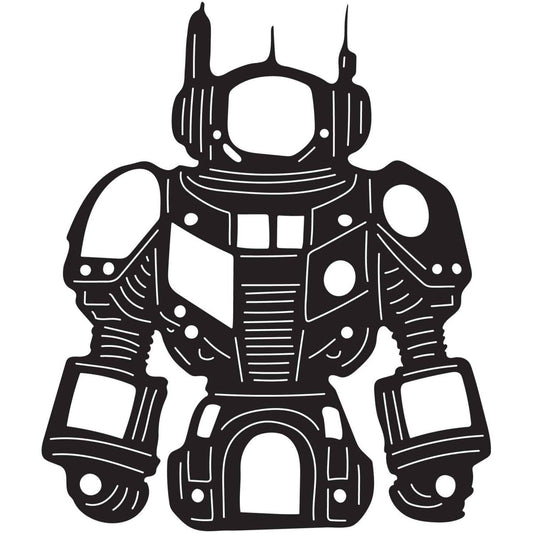 Robots 31 DXF File Cut Ready for CNC