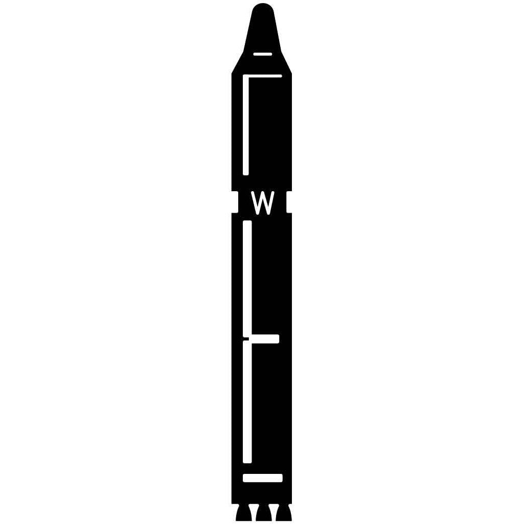 Rockets and Spacecraft 09 DXF File Cut Ready for CNC