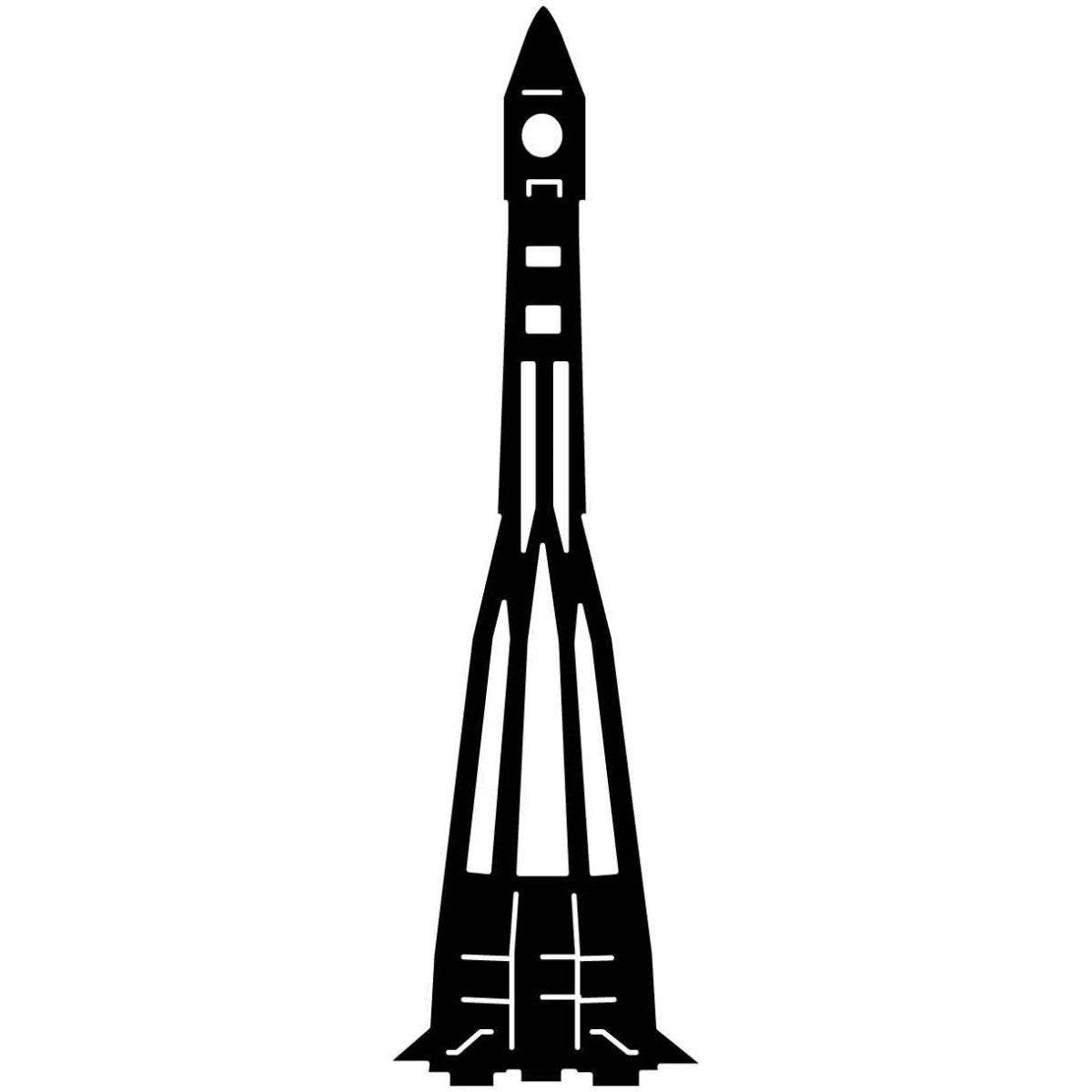 Rockets and Spacecraft 12 DXF File Cut Ready for CNC