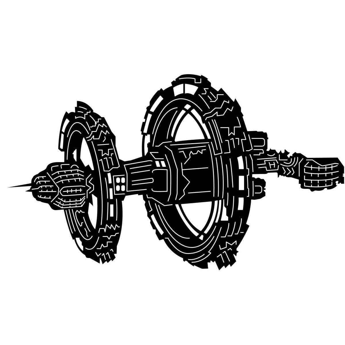 Rockets and Spacecraft 28 DXF File Cut Ready for CNC