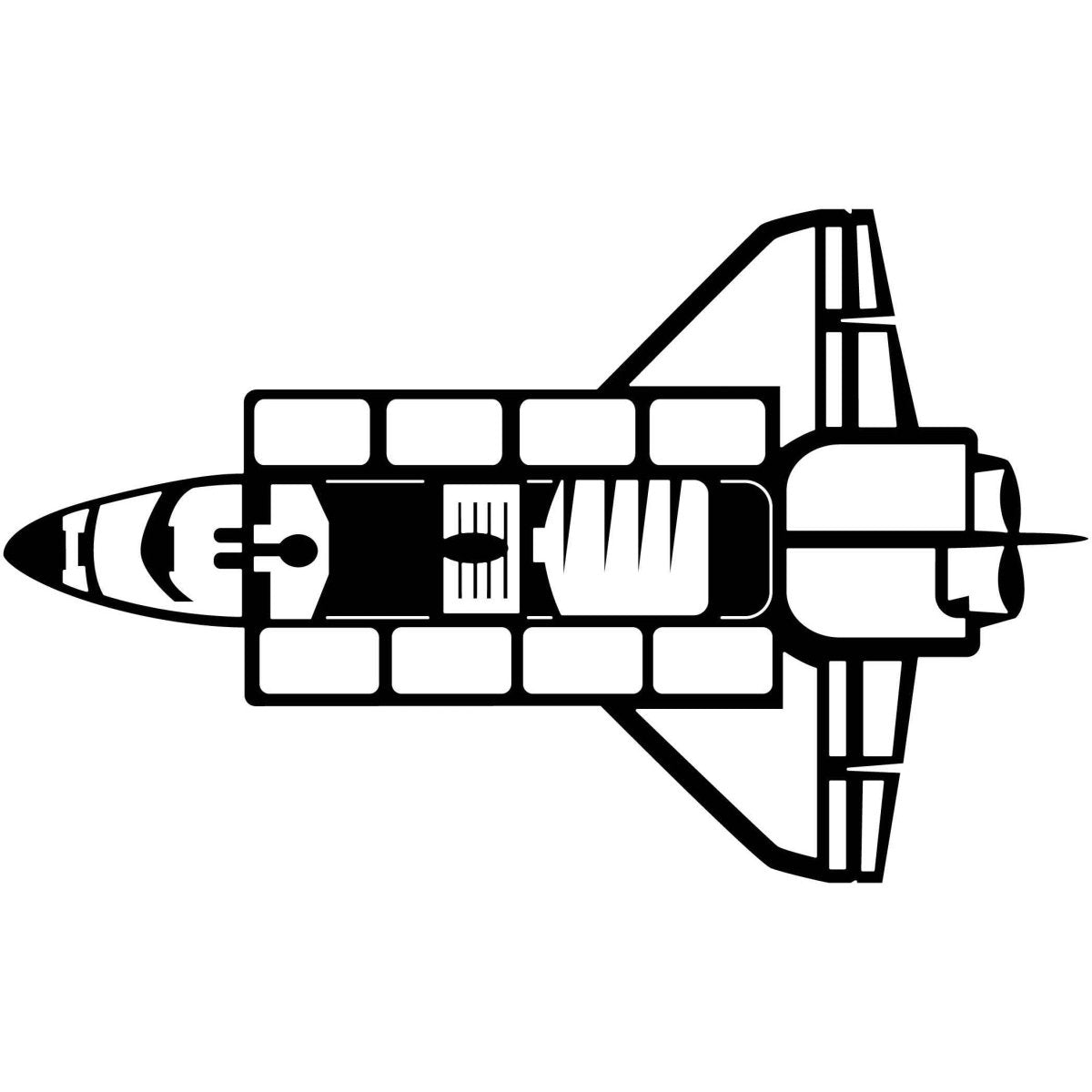 Rockets and Spacecraft 31 DXF File Cut Ready for CNC