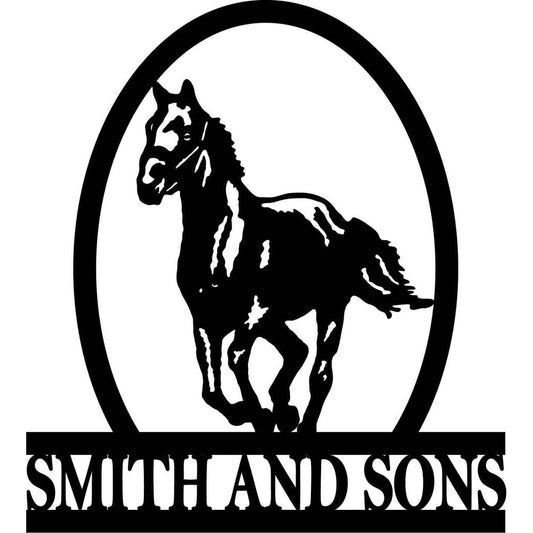 Smith and Sons Sign-dxf file cut ready for cnc machines-dxfforcnc.com