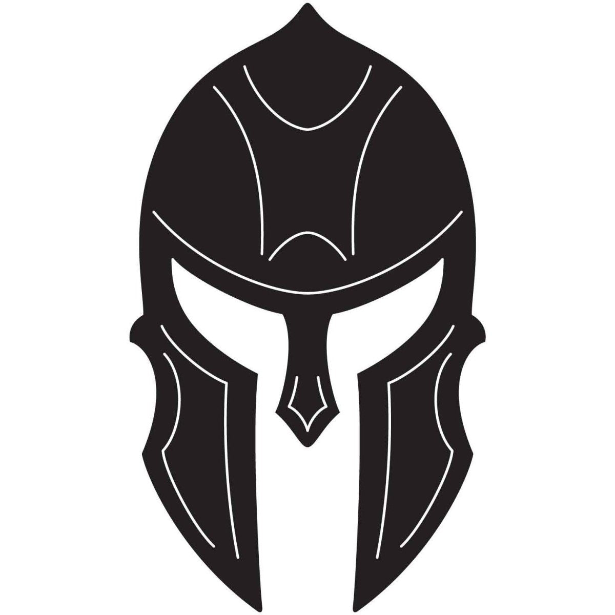 Spartan Helmet Mask 03 DXF File Cut Ready for CNC