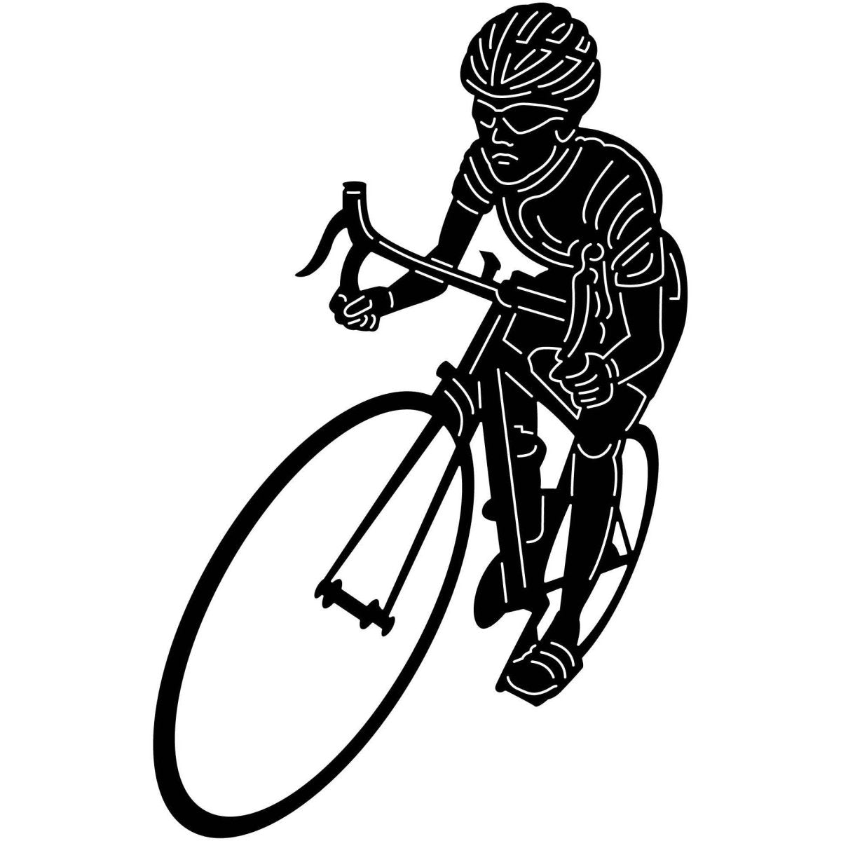 Sport road cyclist 10