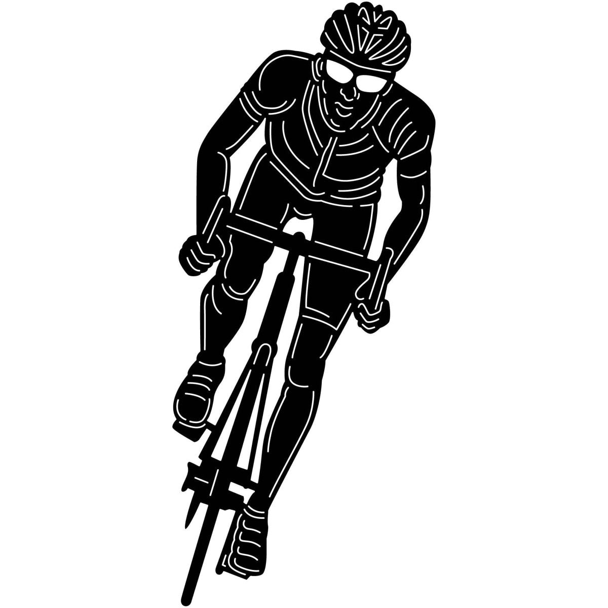 Sport road cyclist 11