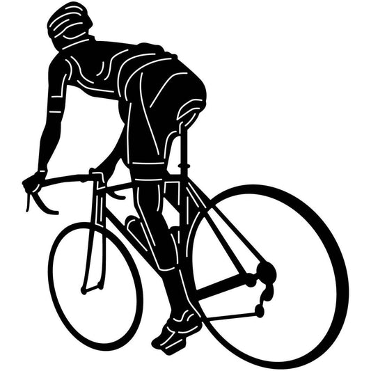 Sport road cyclist 12