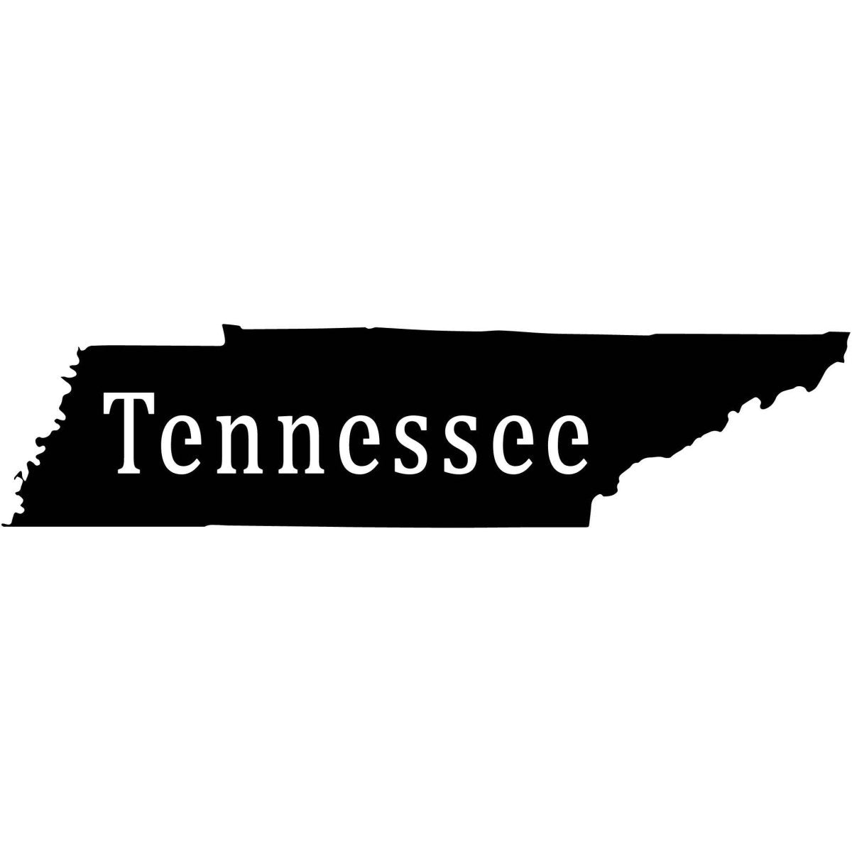 Tennessee USA State Map