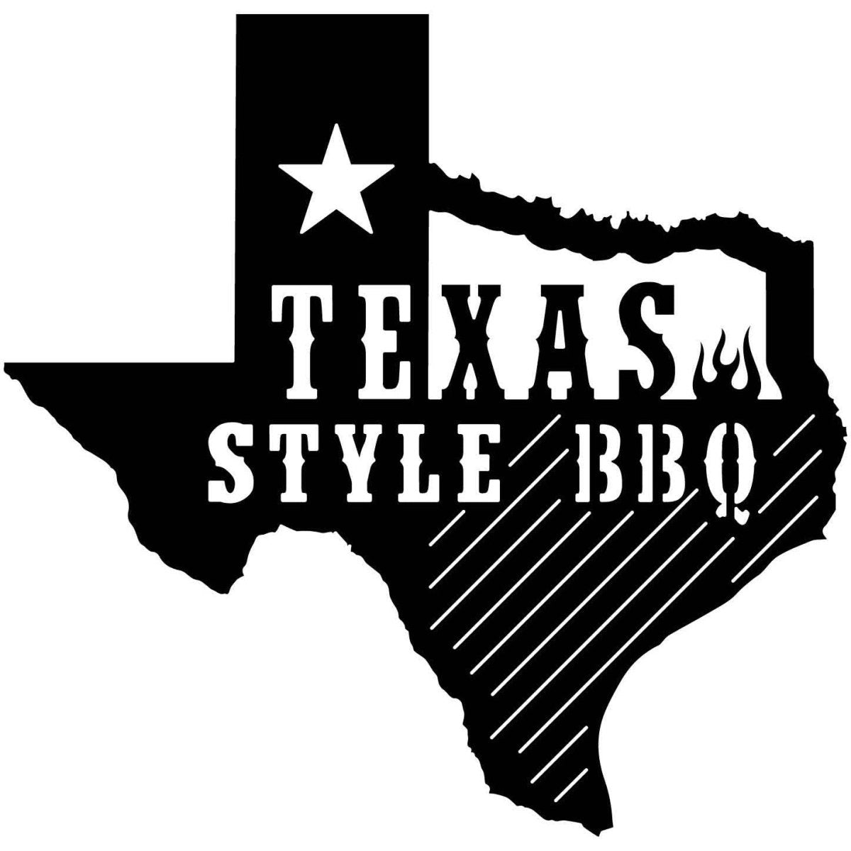 Texas Style BBQ Map