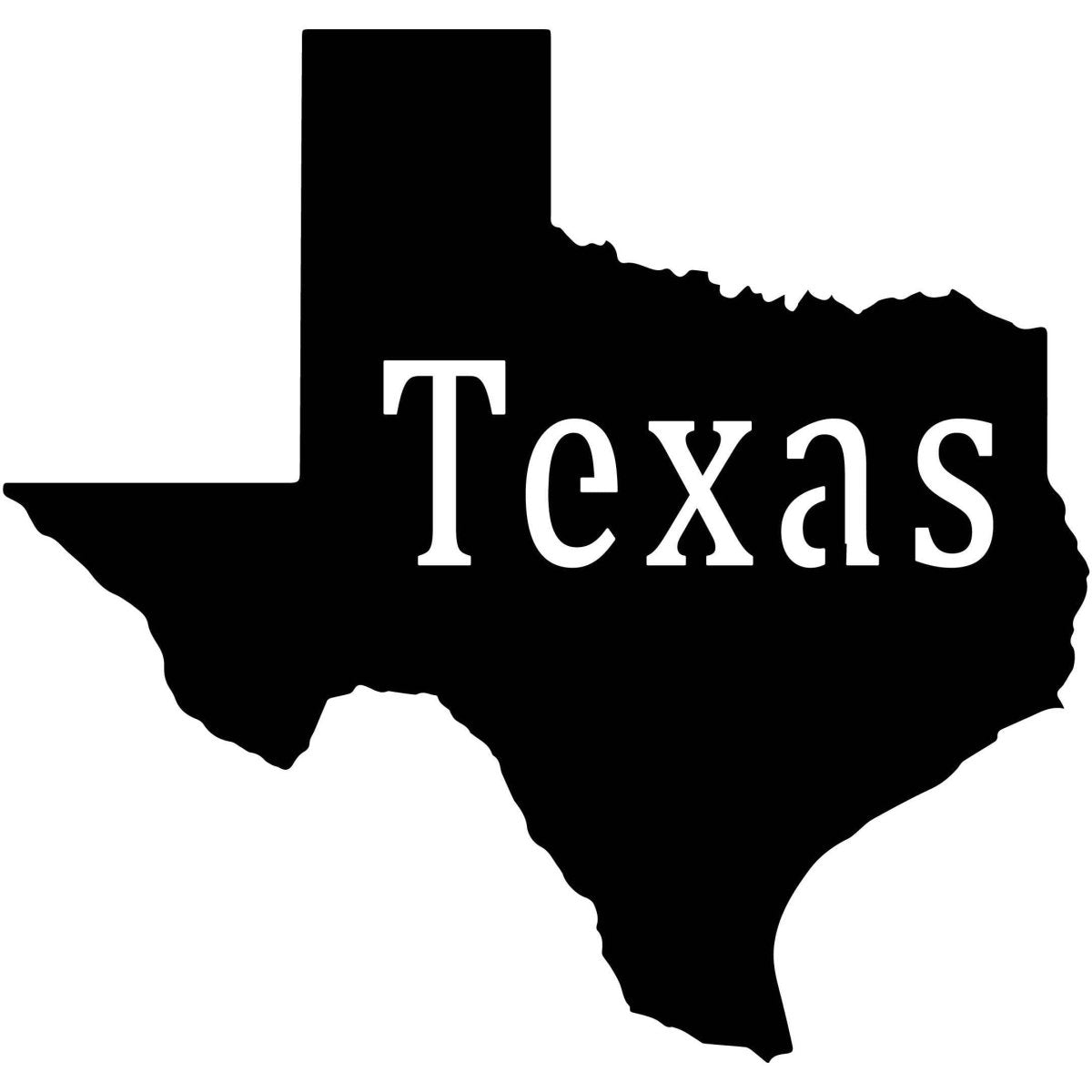 Texas USA State Map