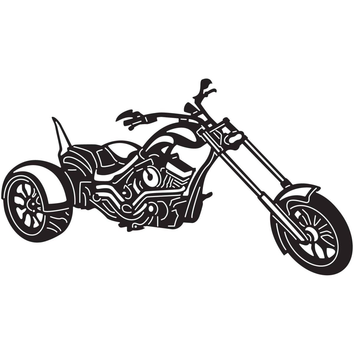 Trike Bike Motorcycle 14 DXF File Cut Ready for CNC