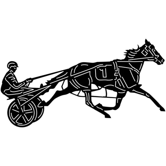 Trotting harness racing 01