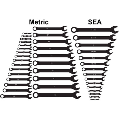 Combination Wrench Tools Open-end, Box-end-dxf files cut ready for cnc-dxfforcnc.com